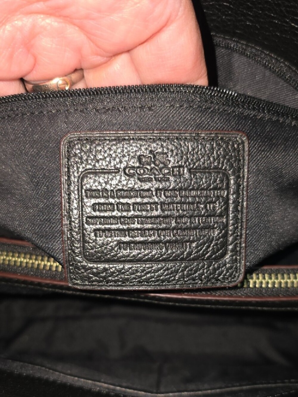 Coach ‘Mercer’ Canyon Quilt Satchel - Picture 12 of 15